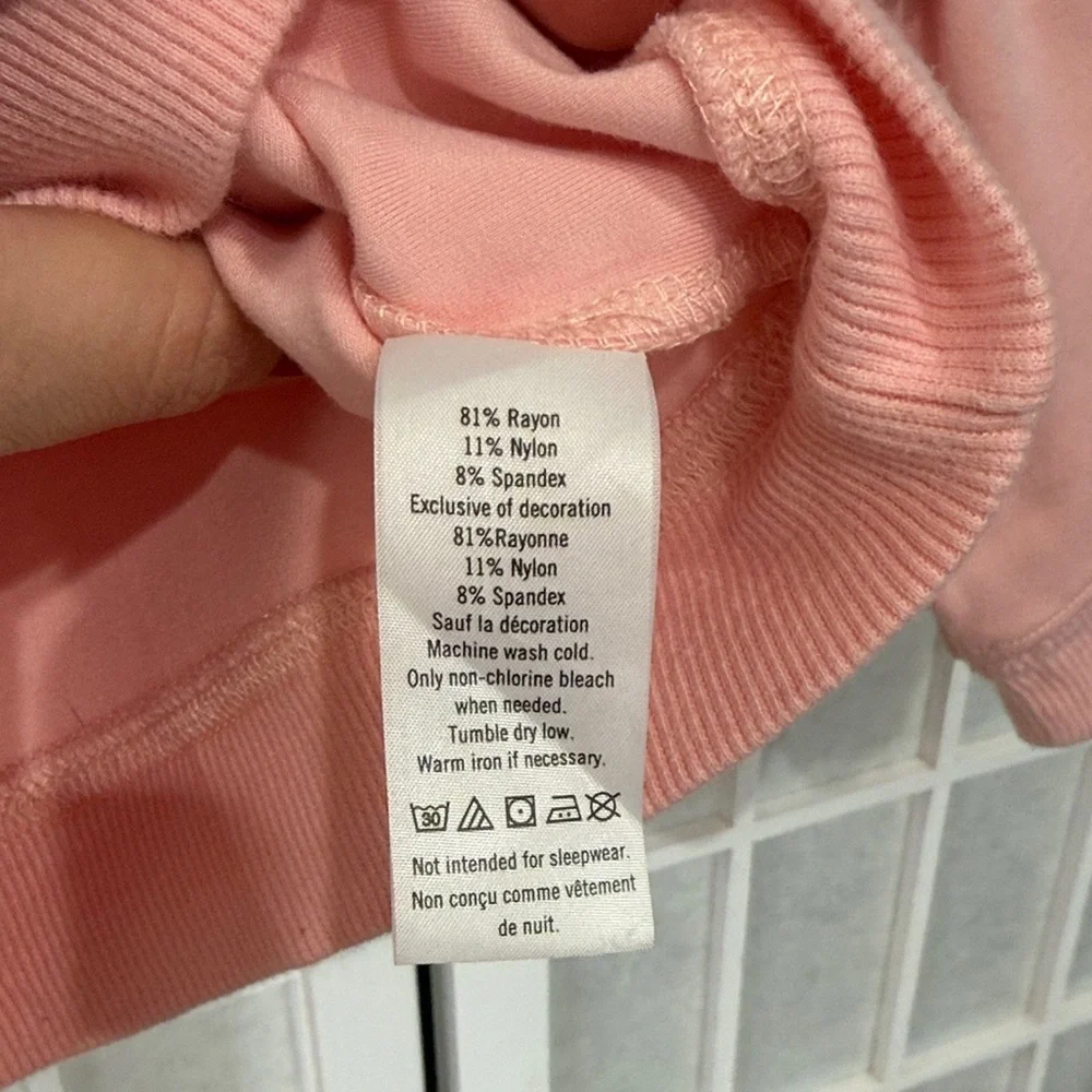 Janie and Jack Girls Pink Pullover Sweater Sz 6-12 Months